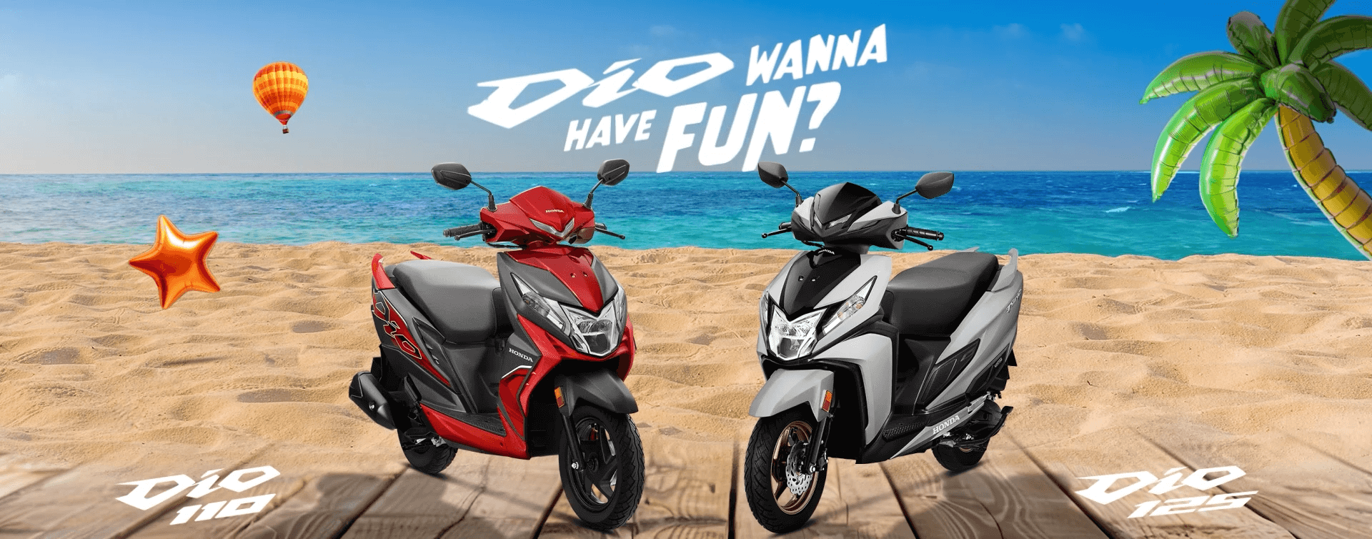 Honda Promotion Banner Dio OBD2